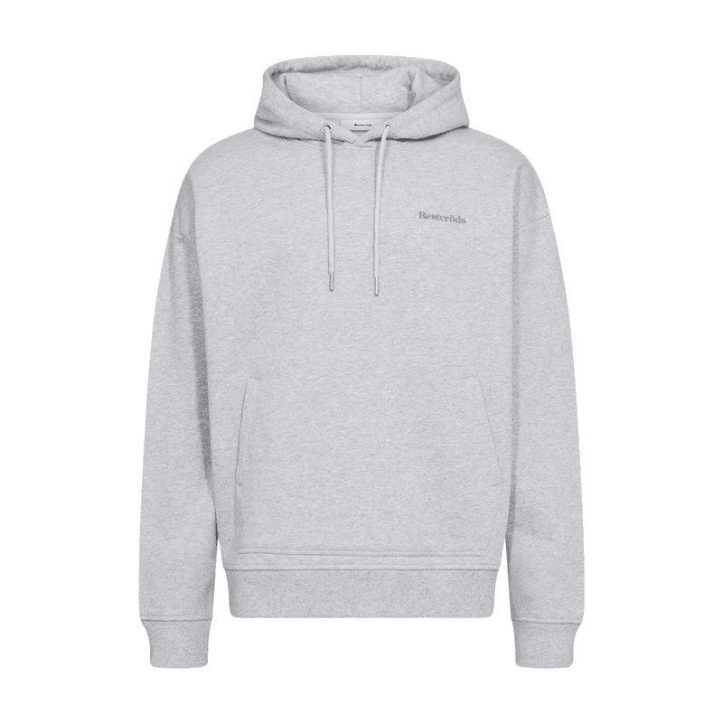 Resteröds Jay Hoodie Gris clair chiné S