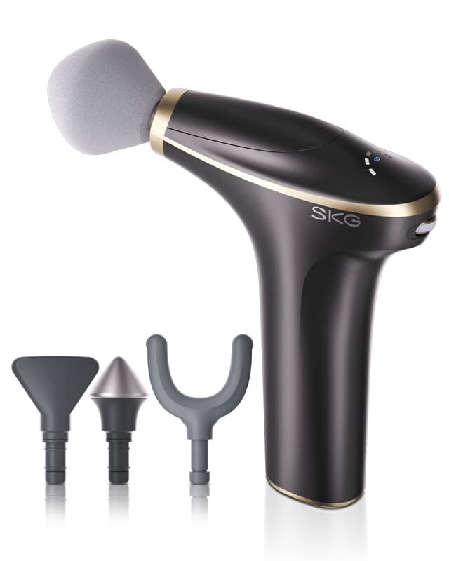 SKG FS700 Pistolet de massage Soulagement des douleurs musculaires Le choix des professionnels pour les athlètes Plus puissant Léger et silencieux