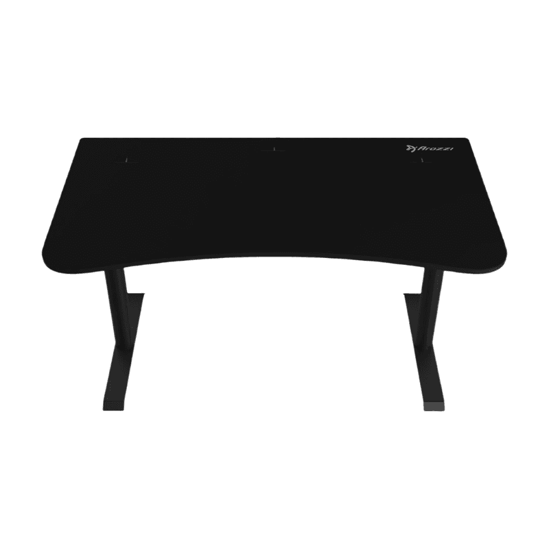 Arozzi Arena Petit bureau de jeu noir - 114 x 71 cm