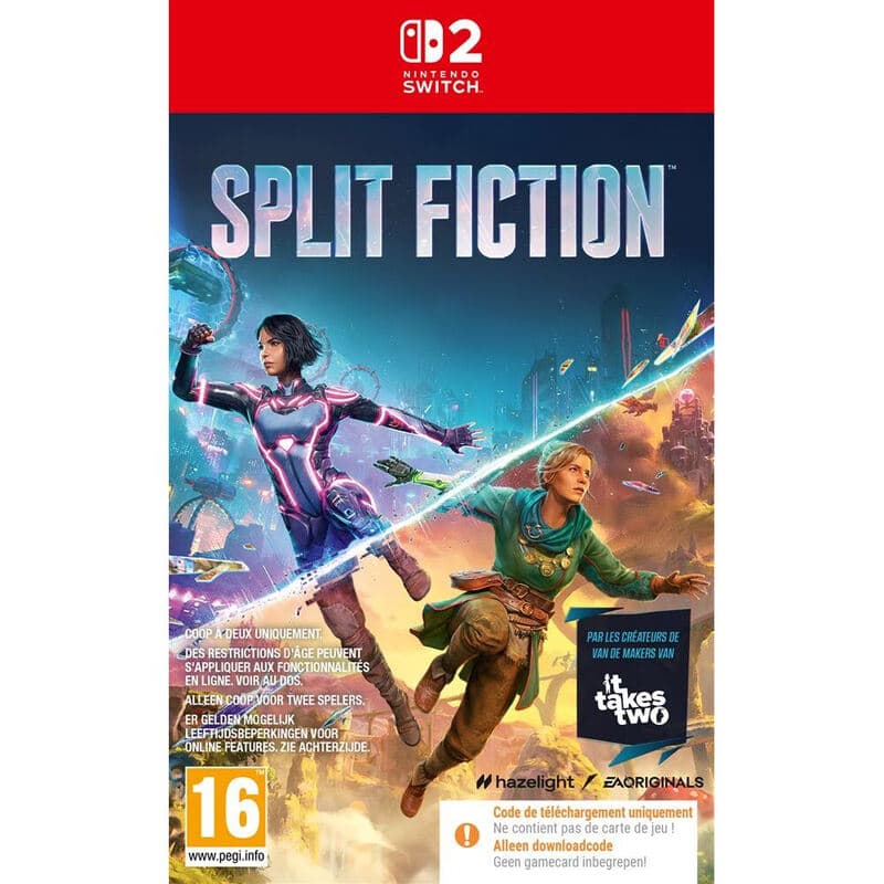 Electronic Arts Split Fiction (Code de téléchargement) - Switch 2 - Version française