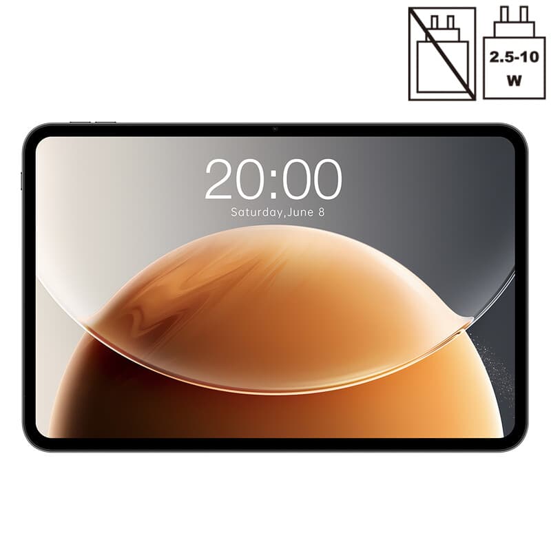 Teclast T65 : écran 13,4" 120 Hz, Android, processeur 2,2 GHz, 26 Go RAM (6+20Go virt.) + 128 Go, double SIM 4G + Wi-Fi 5G, Widevine L1, 13 MP,