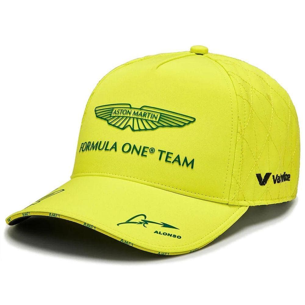 Casquette OS verte Aston Martin Formule 1 Fernando Alonso