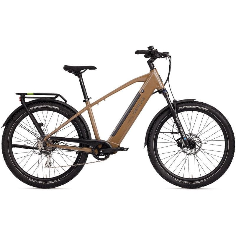 DERUIZ Marble SUV 2025 Vélo Électrique VTT 27,5" 644Wh E-City Bike Portée Maximale 161km Marron