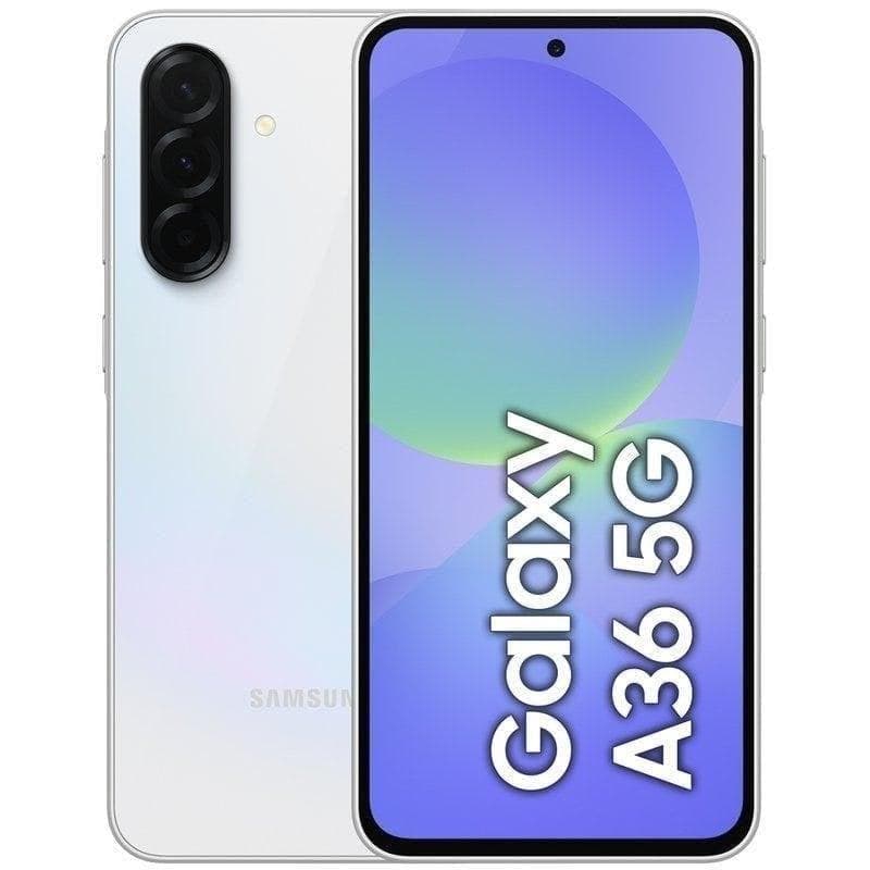 Samsung Galaxy A36 5G 6GB Blanc 128GB 6,7" Écran Super AMOLED