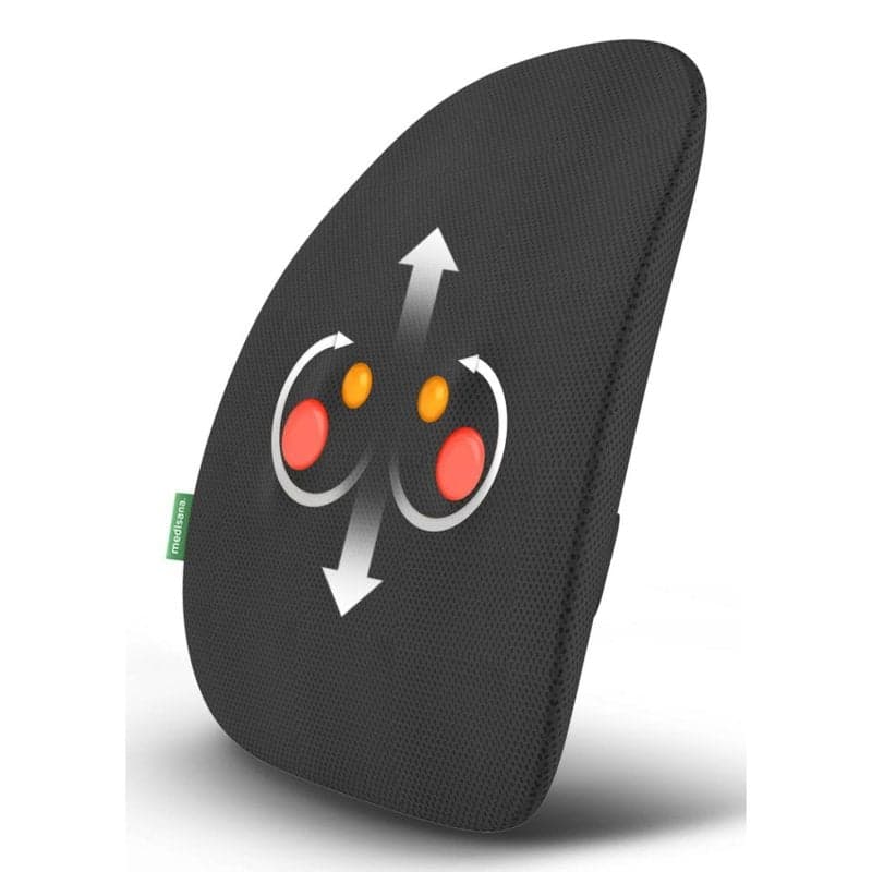Siège massant Medisana MC 500 Shiatsu sans fil dos et taille noir