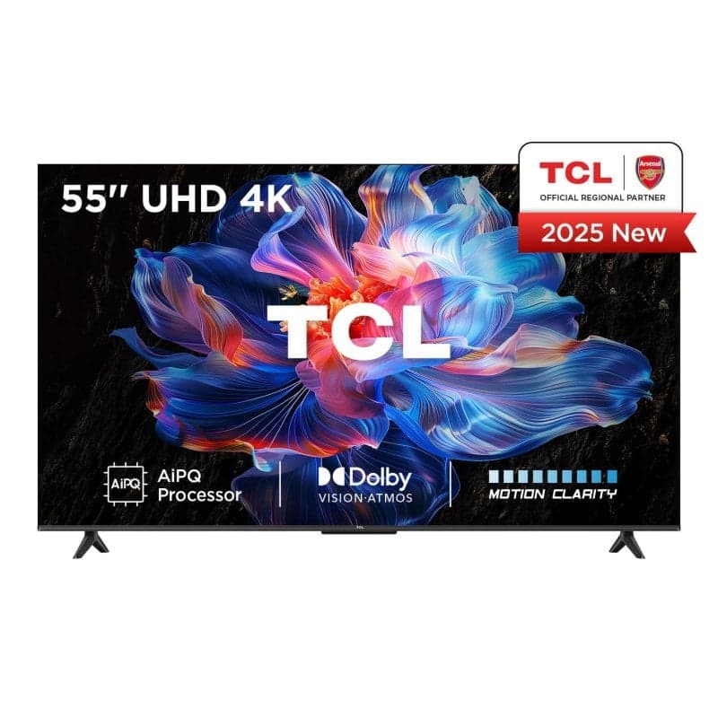 TV TCL DLED 55V6C 55" 4K Smart TV WiFi Métallique Dolby Vision