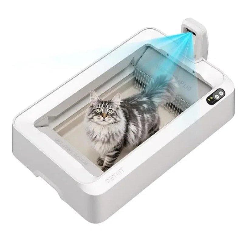 Bandeja sanitaria autolimpiante Petkit Purobot Crystal Duo avec caméra IA