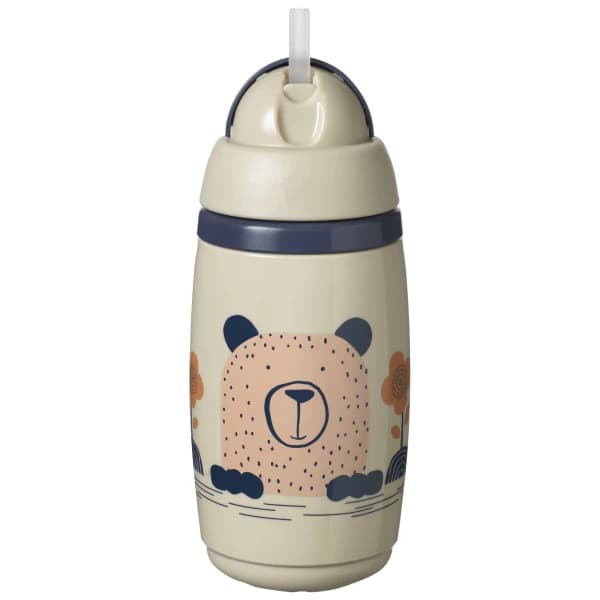 Tommee Tippee Superstar, 12m+, gris 266 ml, gobelet de sport anti-goutte