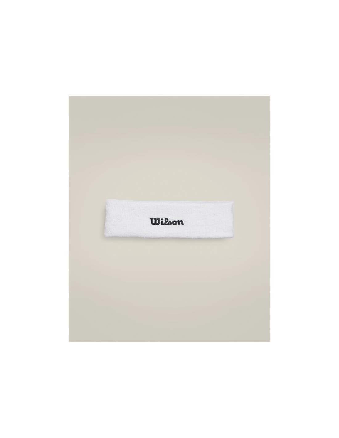 Bandeau pour les cheveux de Tennis Wilson Wilson Headband Blanc