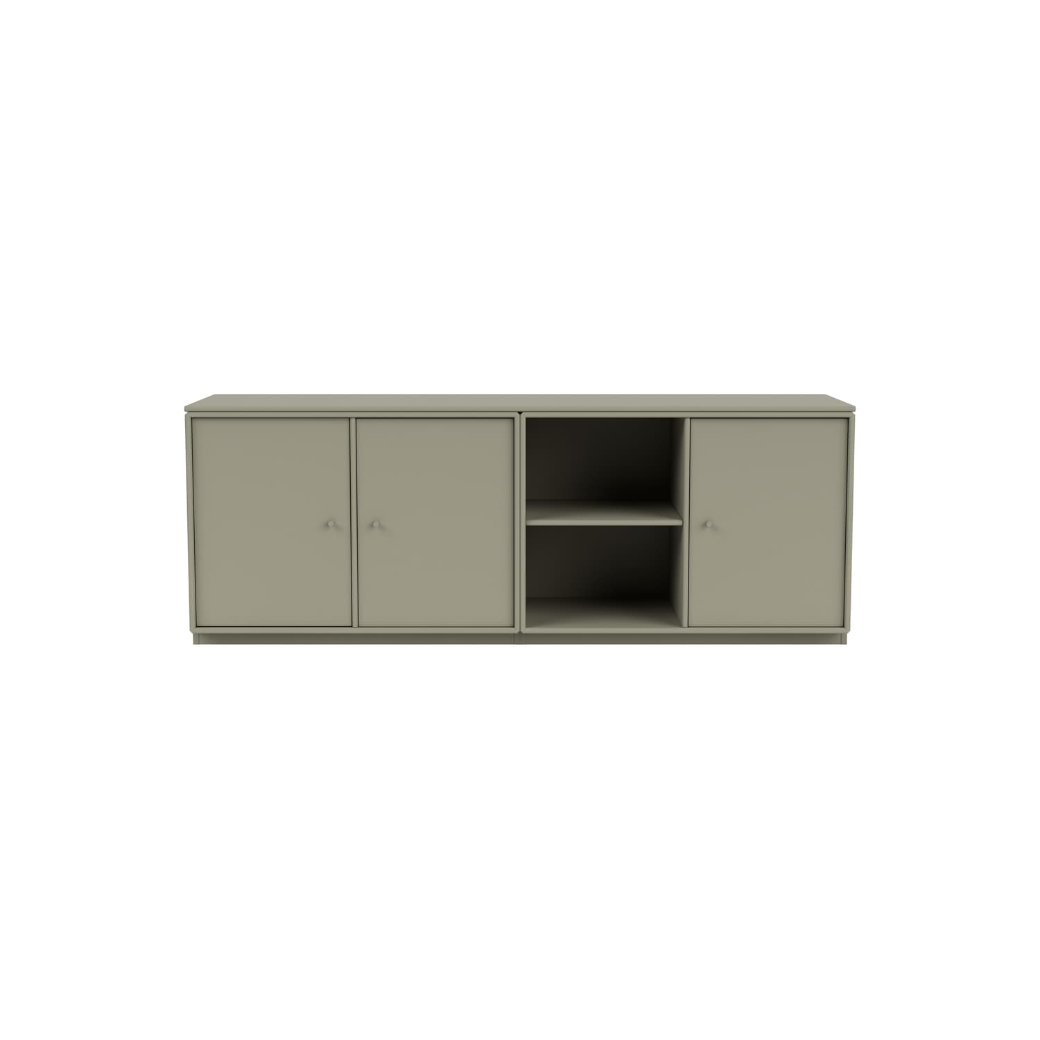 MONTANA - Buffet Buffet - Gris - MDF laqué - Designer Peter J. Lassen