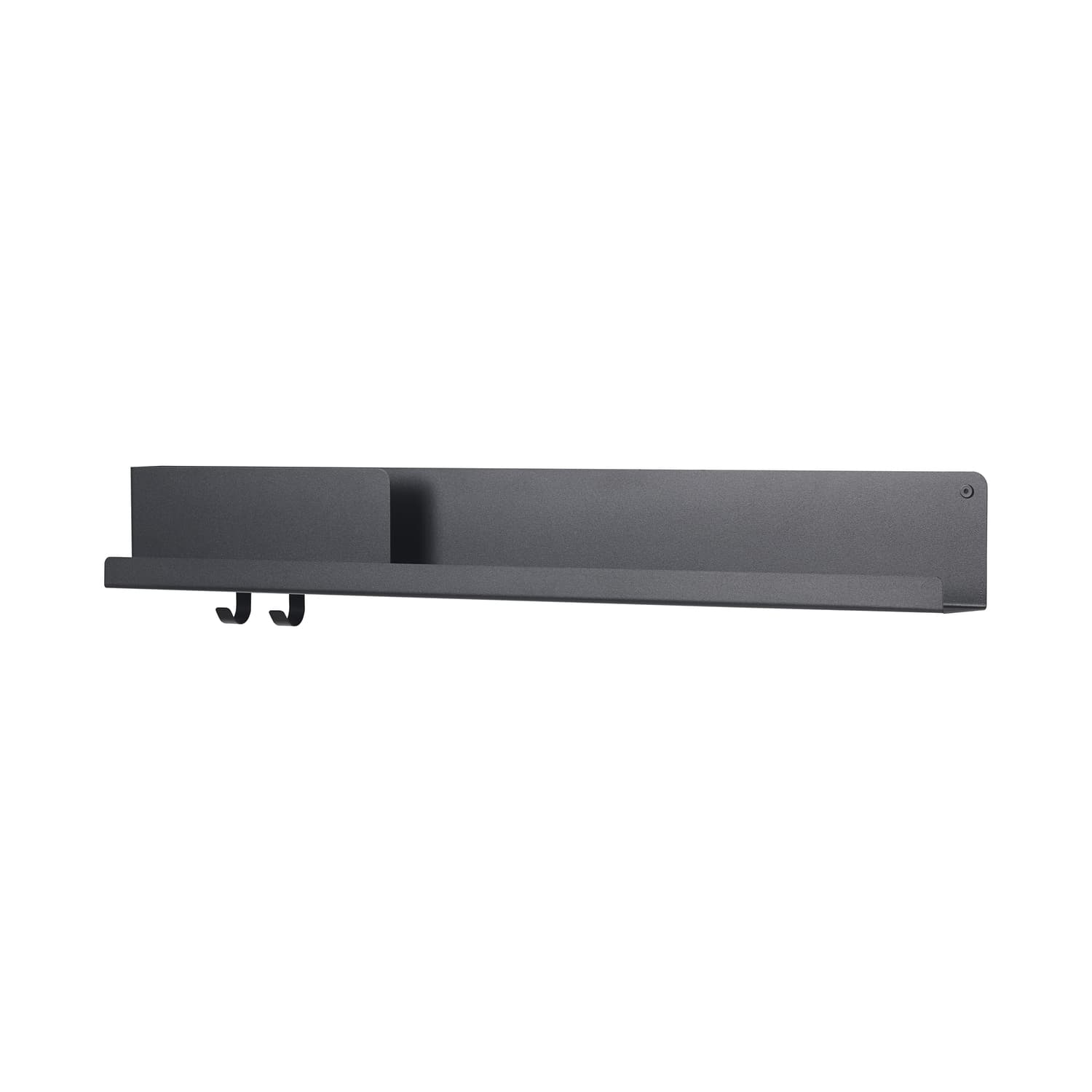 Muuto - Étagère Folded - Noir - Acier laqué - Designer Johan van Hengel