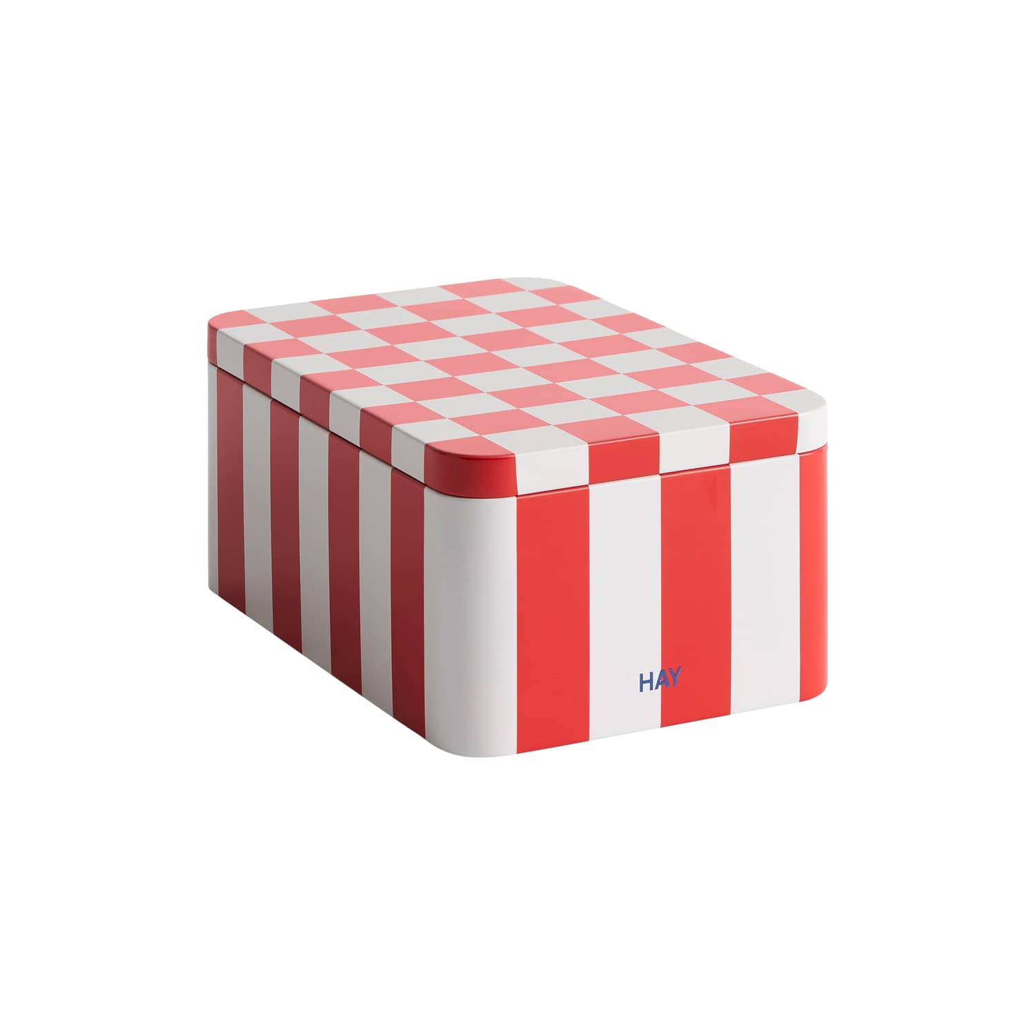 Hay - Boîte hermétique Tin - Rouge - Fer blanc