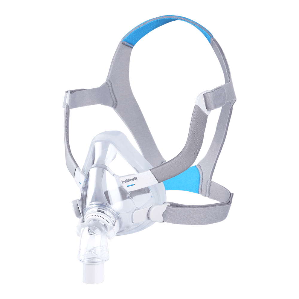 Masque bucco-nasal AirFit F20 de ResMed, masque facial, ventilation en PPC, CPAP, apnée du sommeil