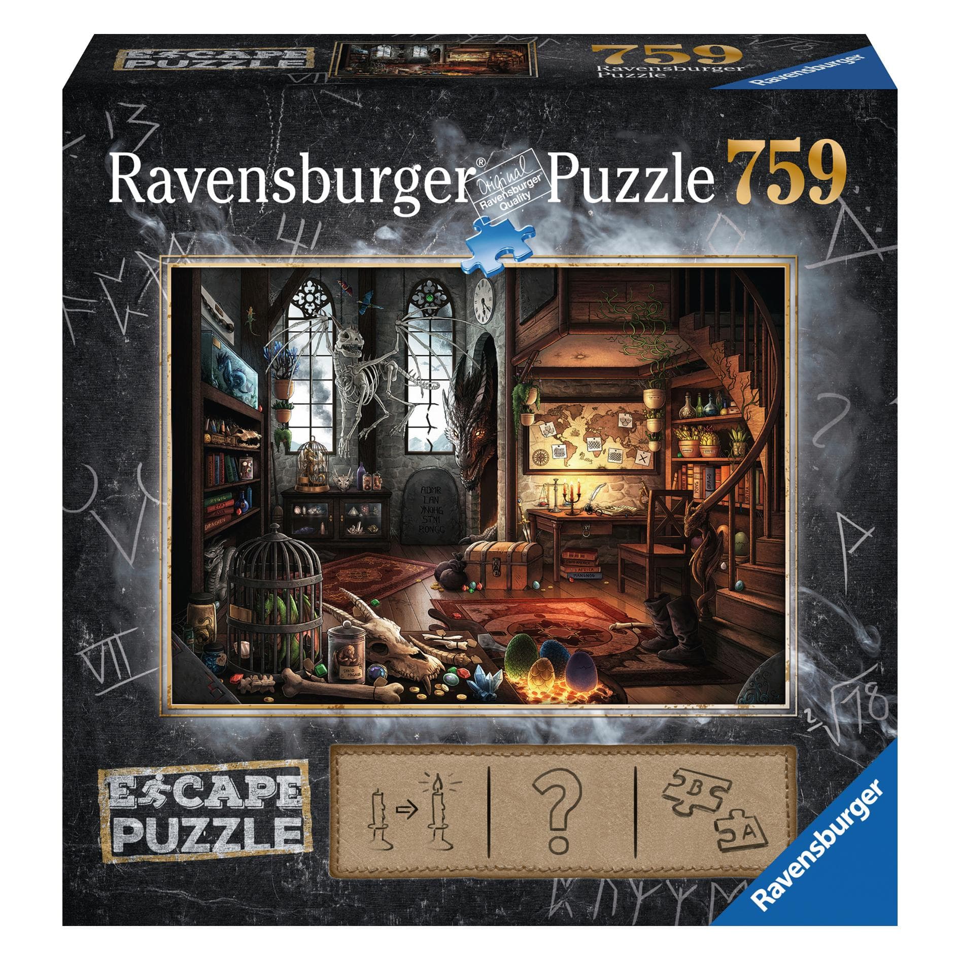 Ravensburger Laboratoire du dragon en fuite (759 pièces)