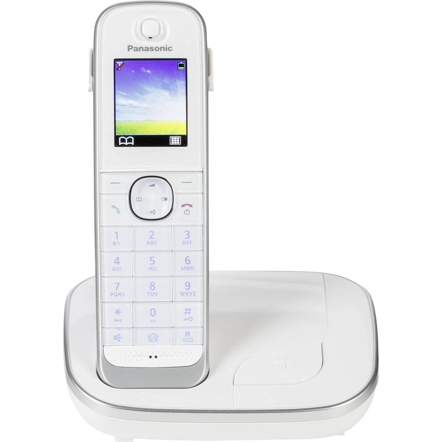 Panasonic KX-TGJ310GW (version allemande), Téléphone, Noir, Blanc