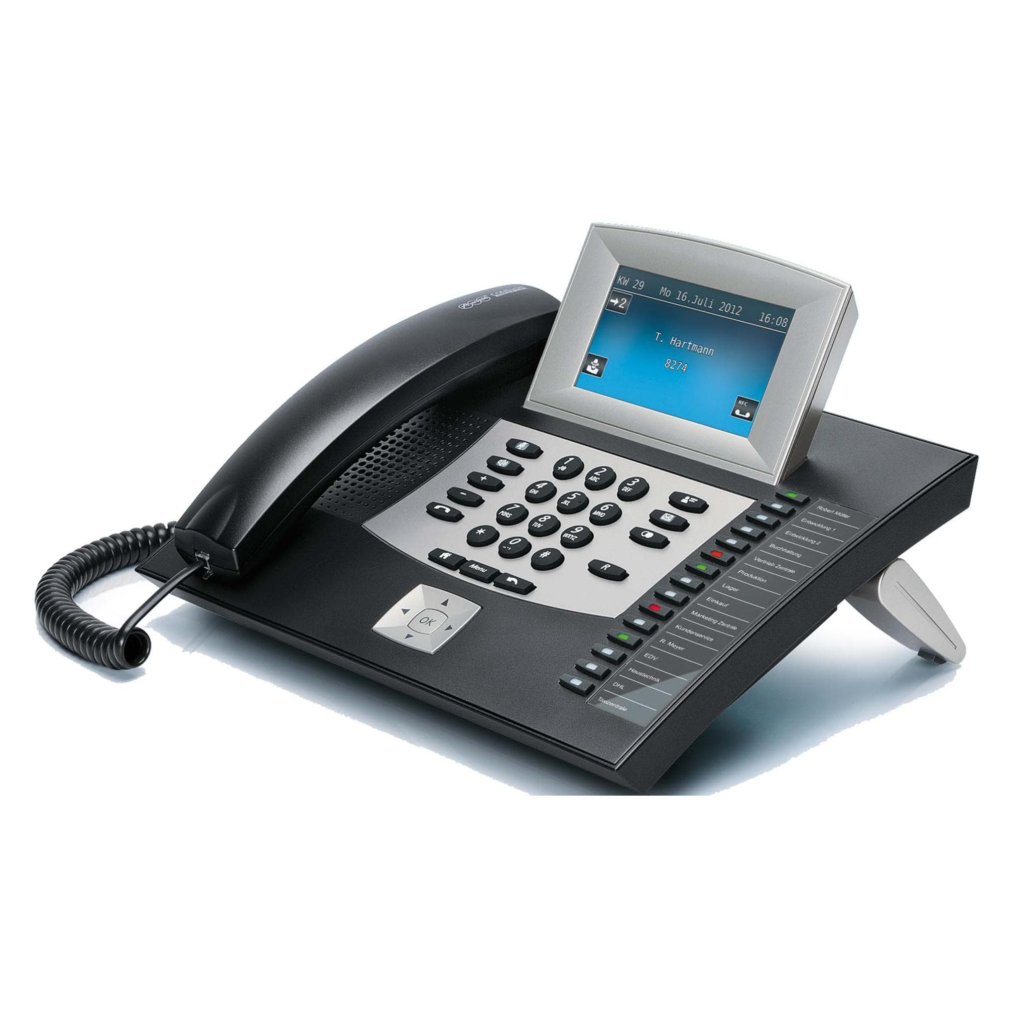 Auerswald COMFORTEL 2600 BLACK, Téléphone, Noir