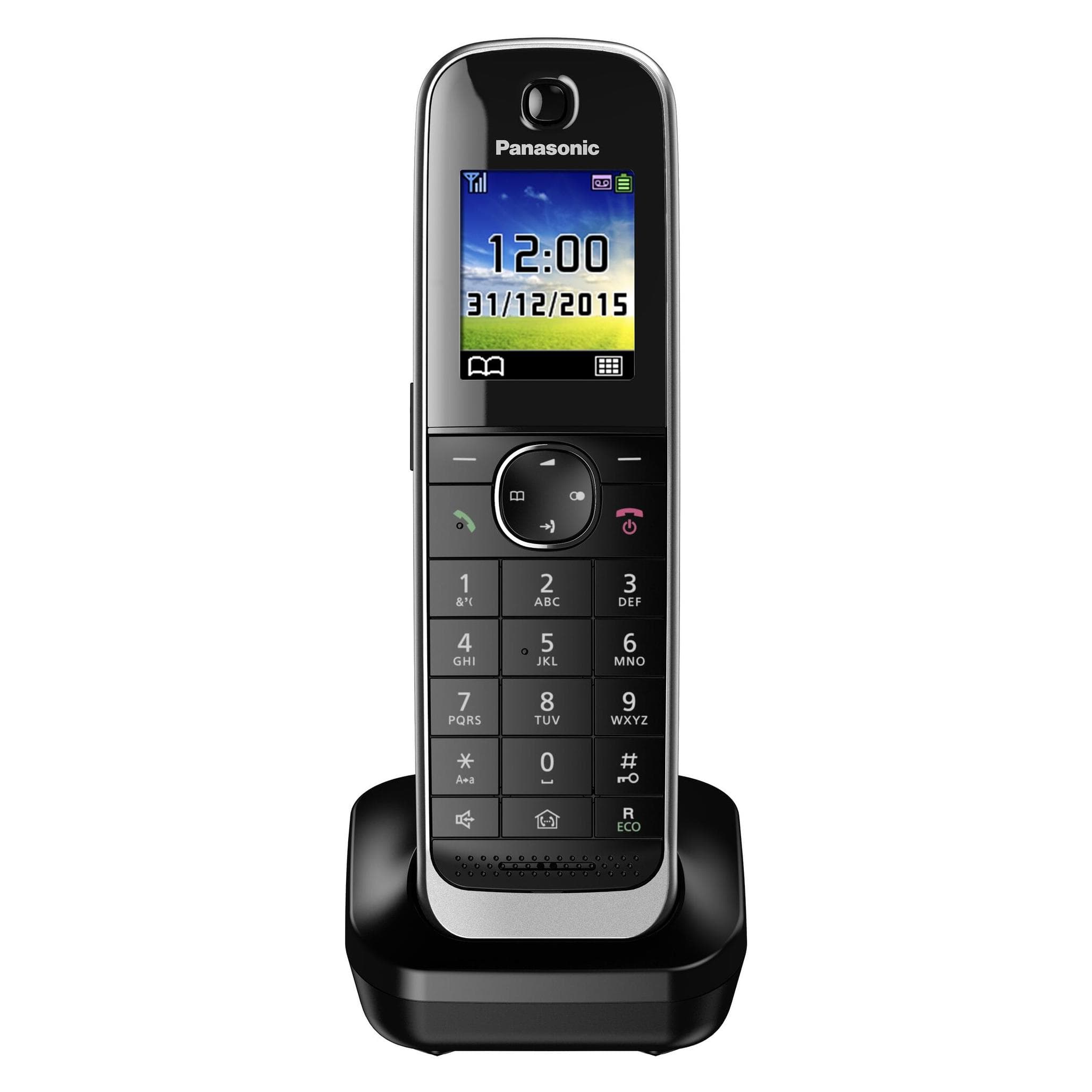 Panasonic KX-TGJA30EXB, Téléphone, Noir