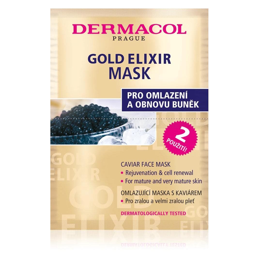 Dermacol, Masque pour le visage, L'élixir d'or (16 ml)
