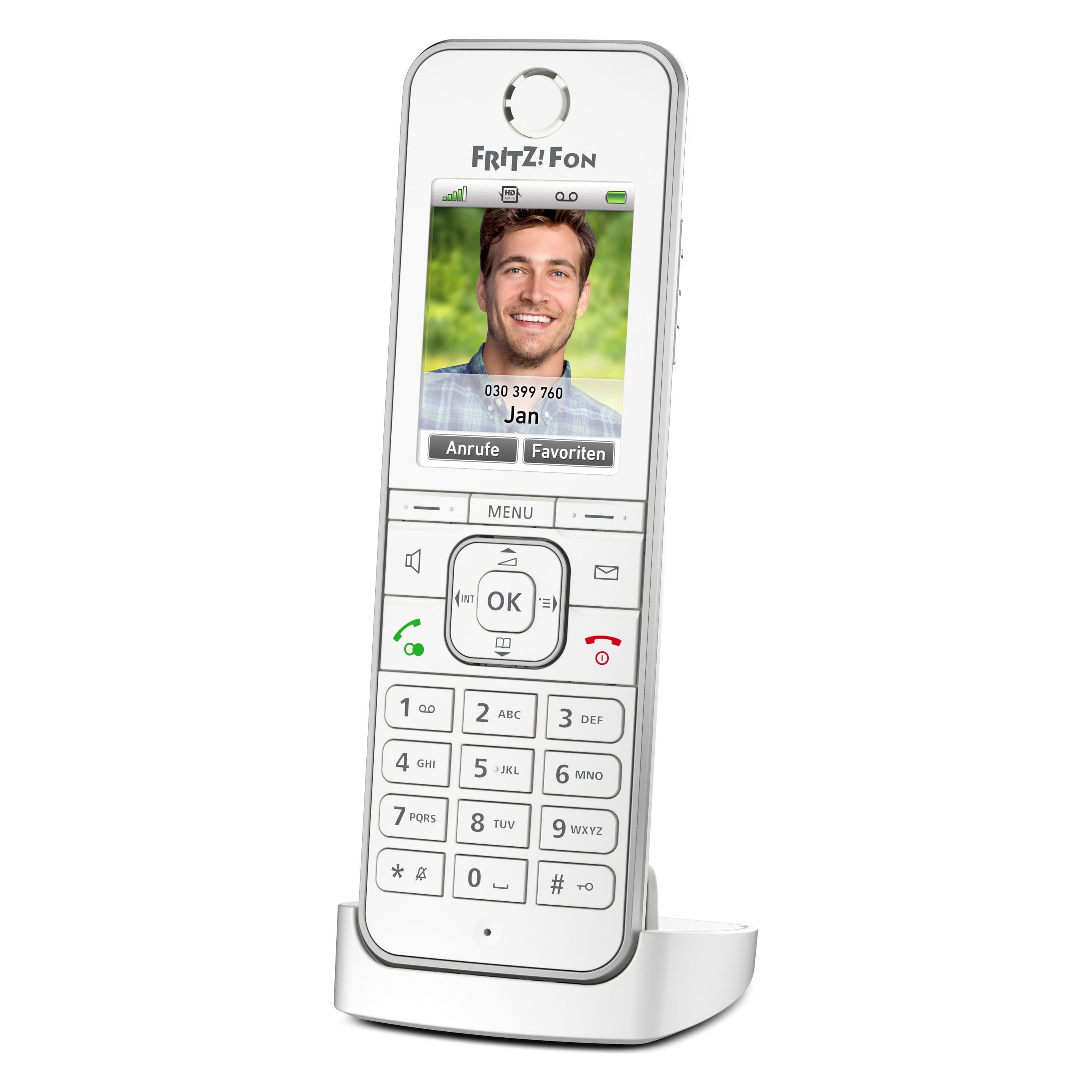 FRITZ! Fon C6 International, Téléphone, Blanc