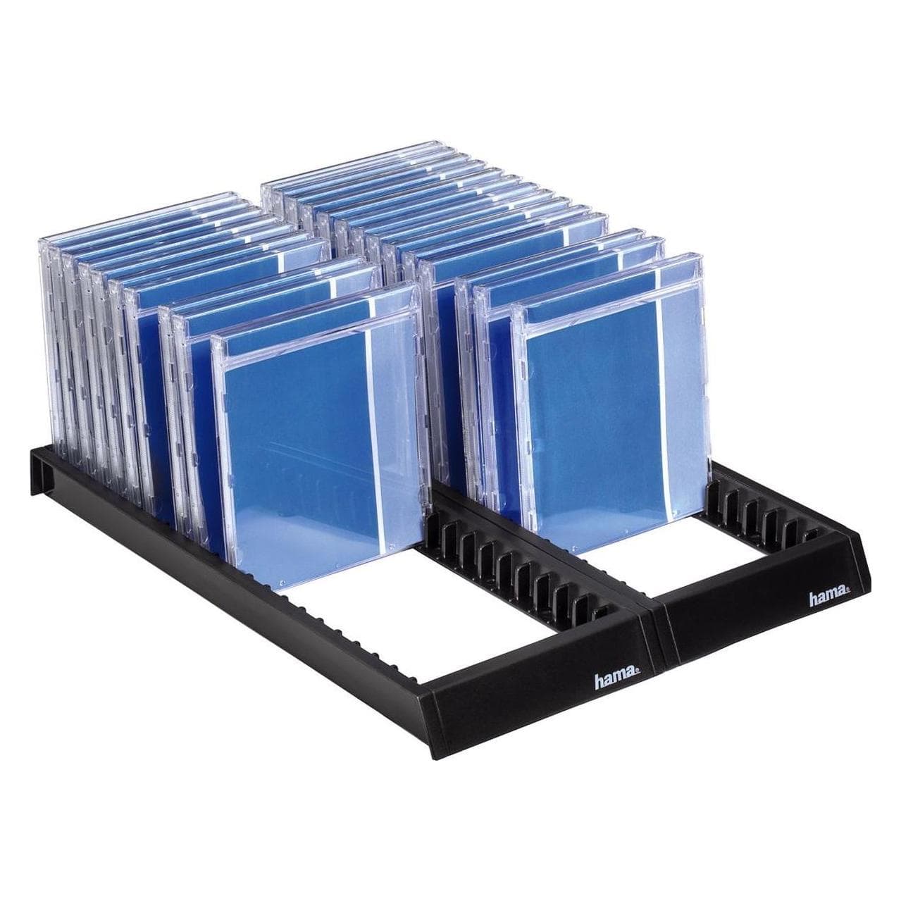 Hama CD-Flipper 44, Schwarz, CD + DVD : accessoires