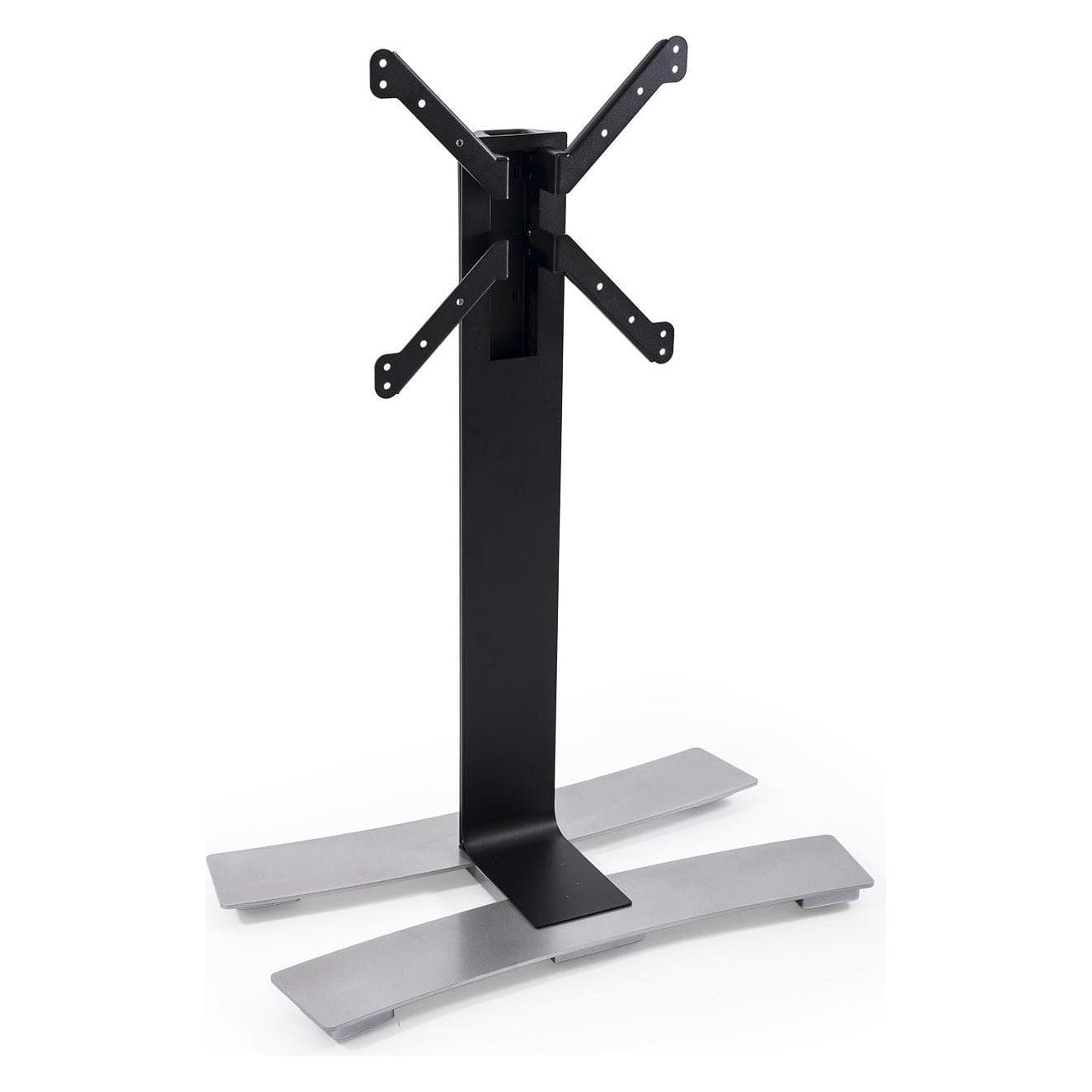 Erard WILL 1050 L support TV mobile 30-65 pouces, noir (30 kg, 30" - 65"), Pied TV, Noir