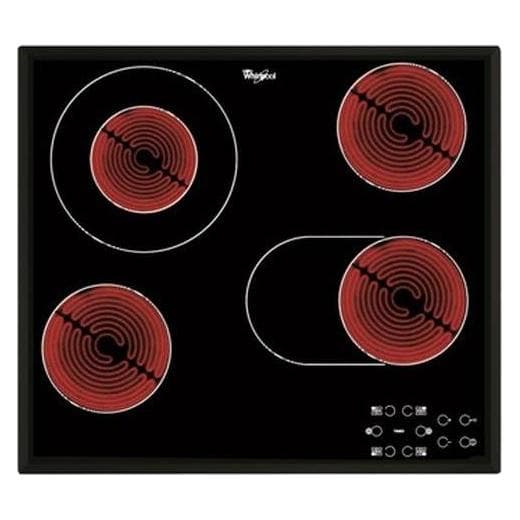 Whirlpool AKT 8190/BA, Plaque de cuisson, Noir