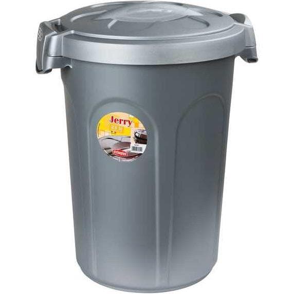 Kerbl Zolux Récipient alimentaire Jerry 23 l 37x32x46 cm couleur grise, Gamelle : accessoires
