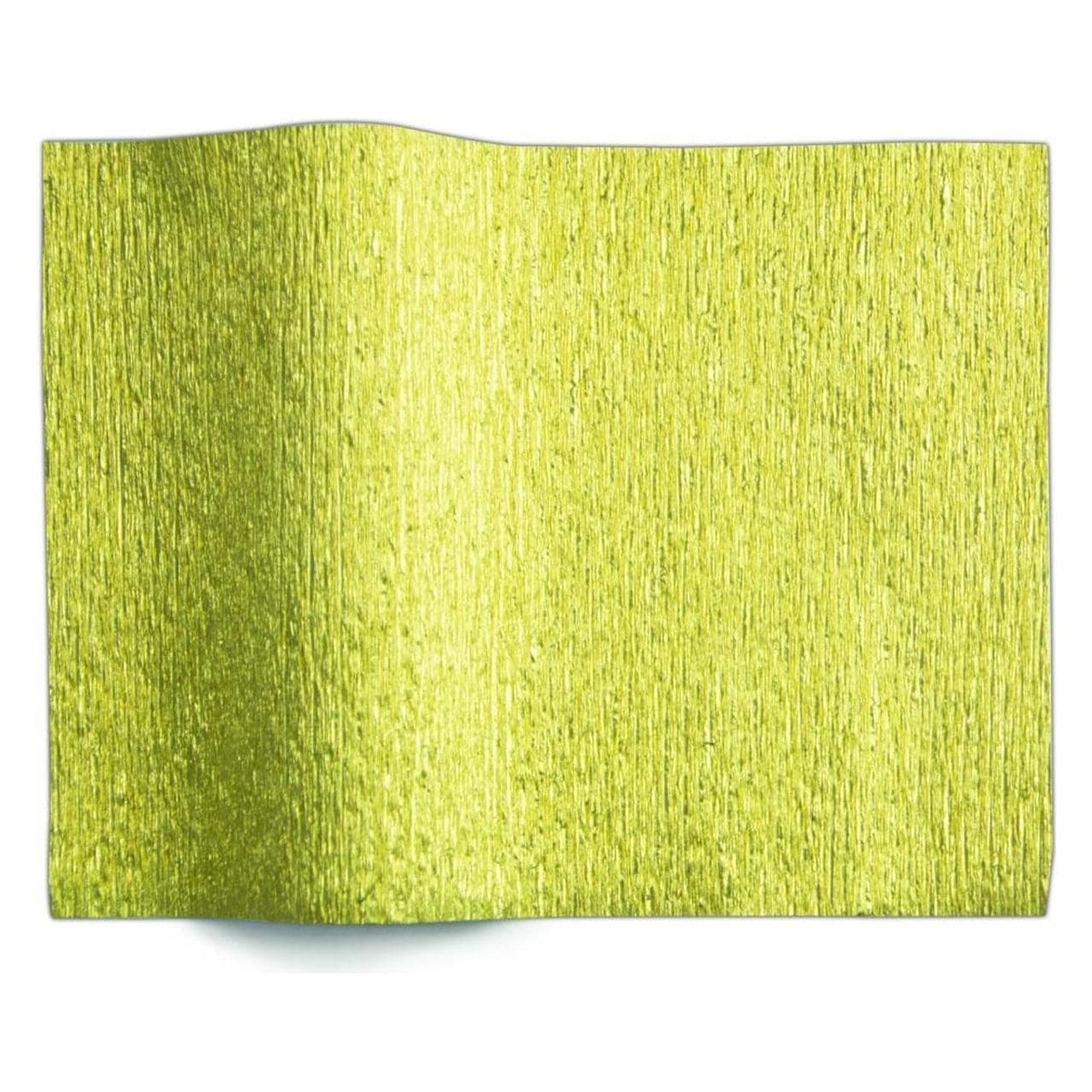Werola, Papier à bricolage, Crêpe jardinier 50x250cm alu or (128 g/m², 1x)