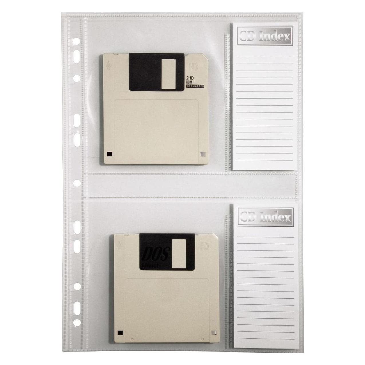 Hama Pochettes pour classeurs à CD, DIN A4, CD + DVD : accessoires