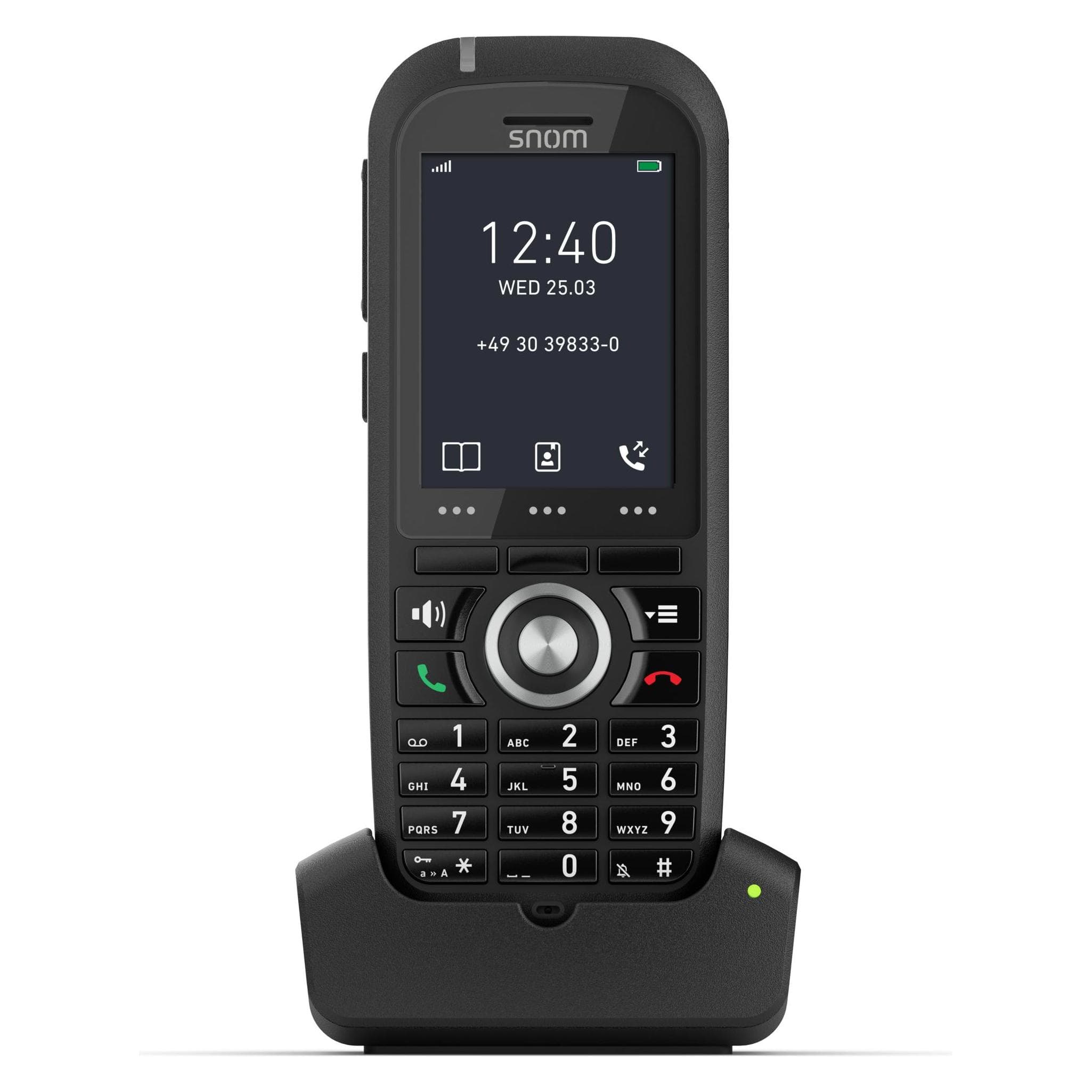 Snom M70, Téléphone, Noir