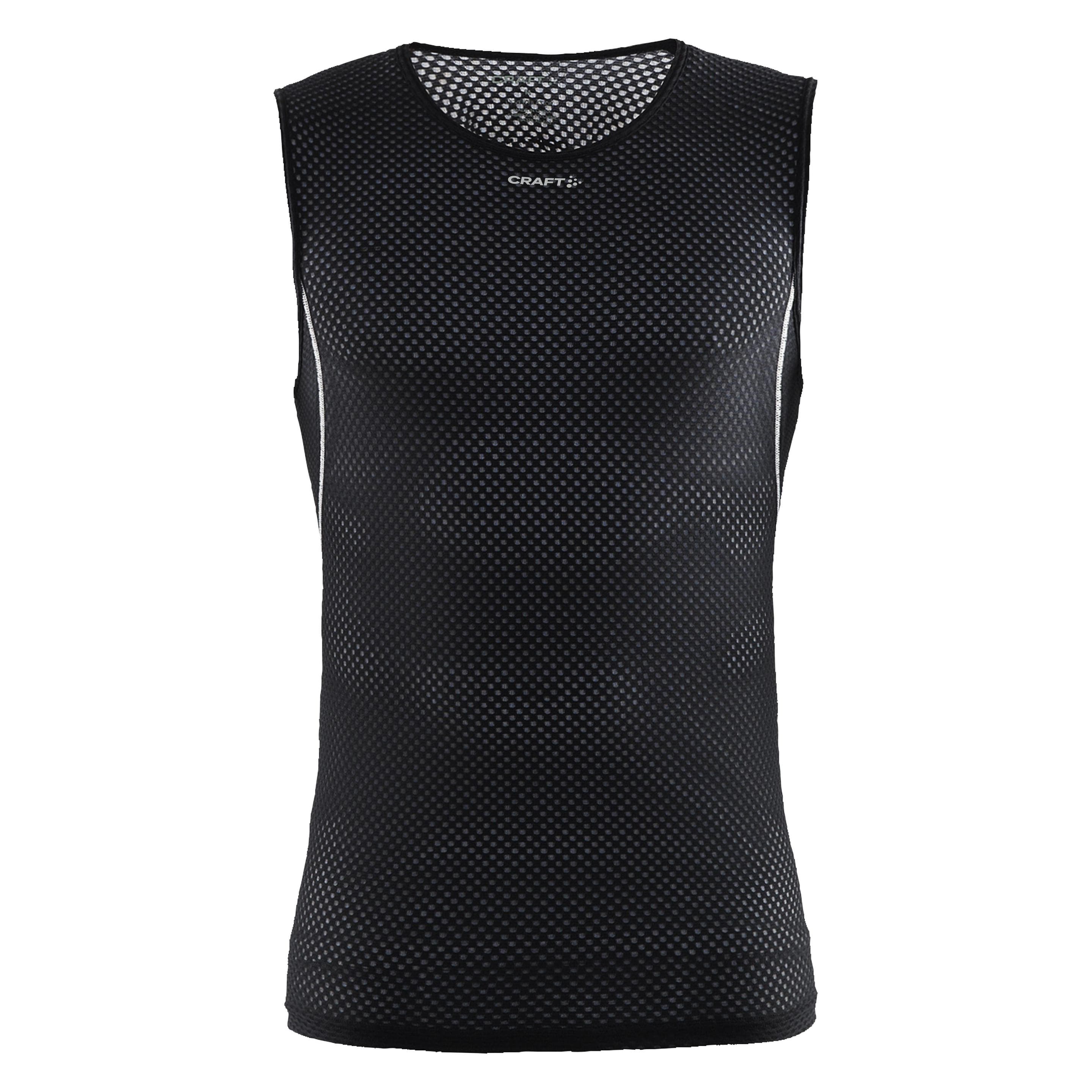 Craft, Hommes, T-shirt fonctionnel, Débardeur Cool Mesh Superlight (M), Noir, M