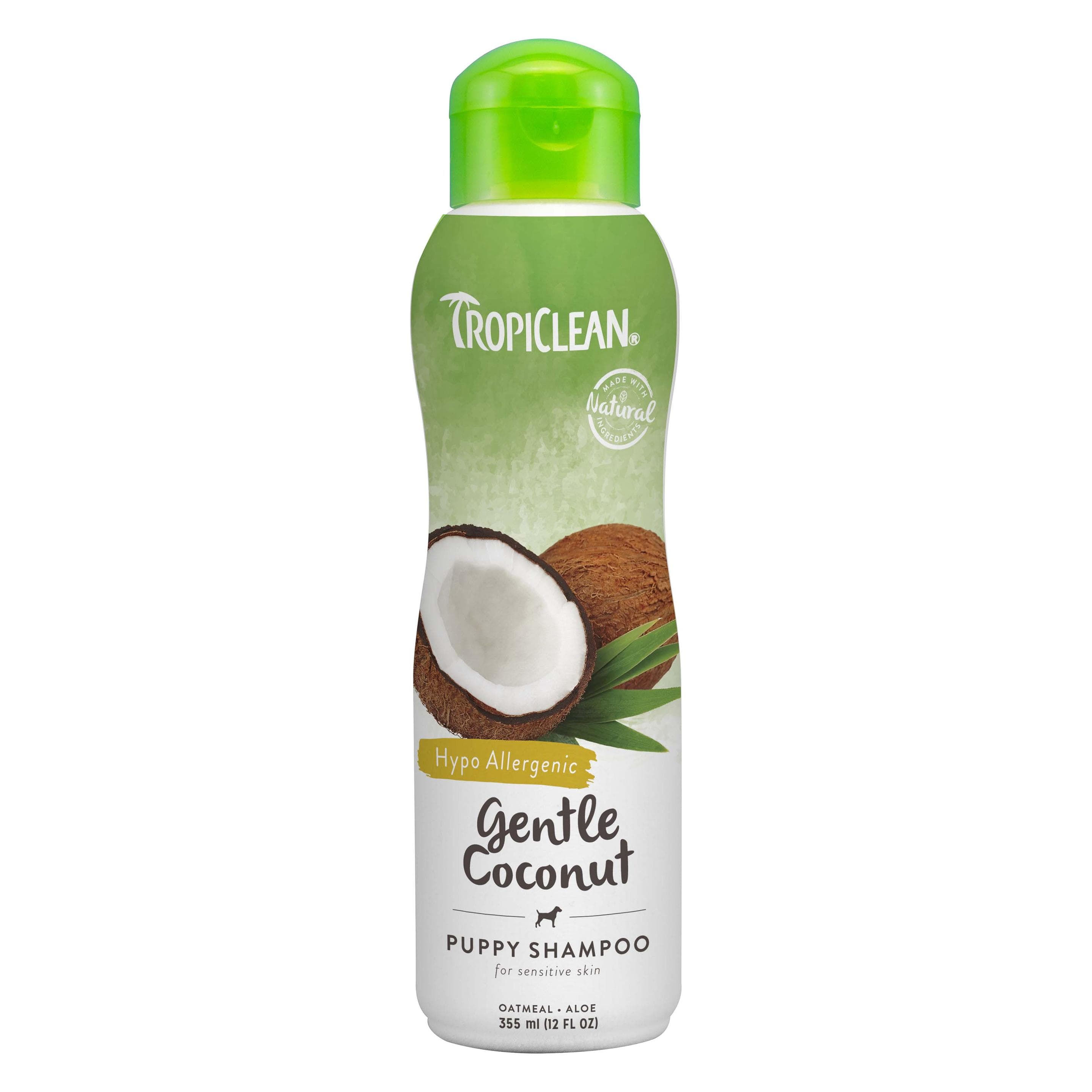 Tropiclean GENTLE COCONUT SHAMPOO - 355ML (719.2102) (Chat, Chien), Hygiène animale