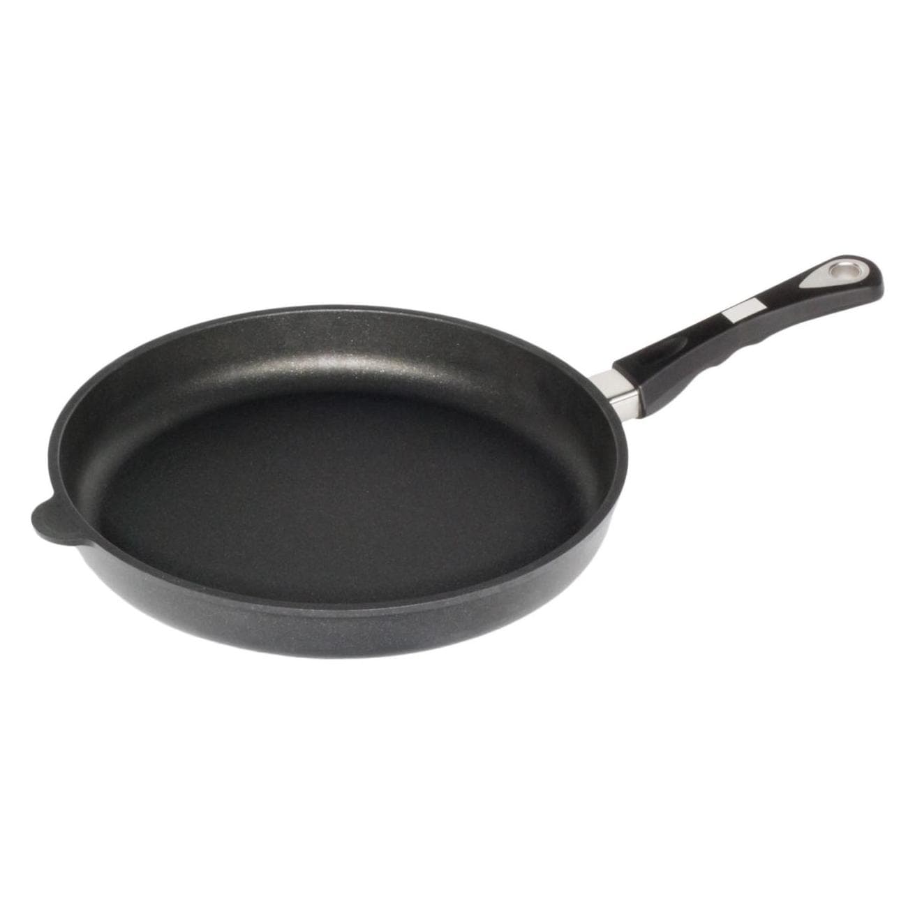AMT Poêle à frire à induction, Poêle + casserole, Noir