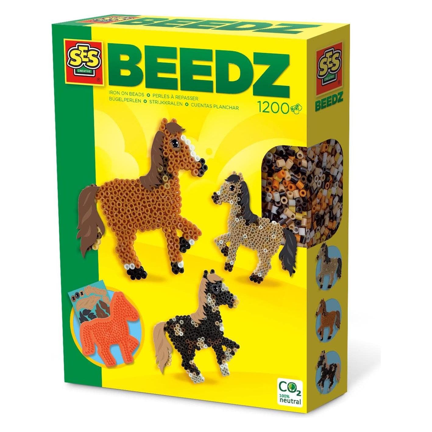 Ses Perles à repasser chevaux