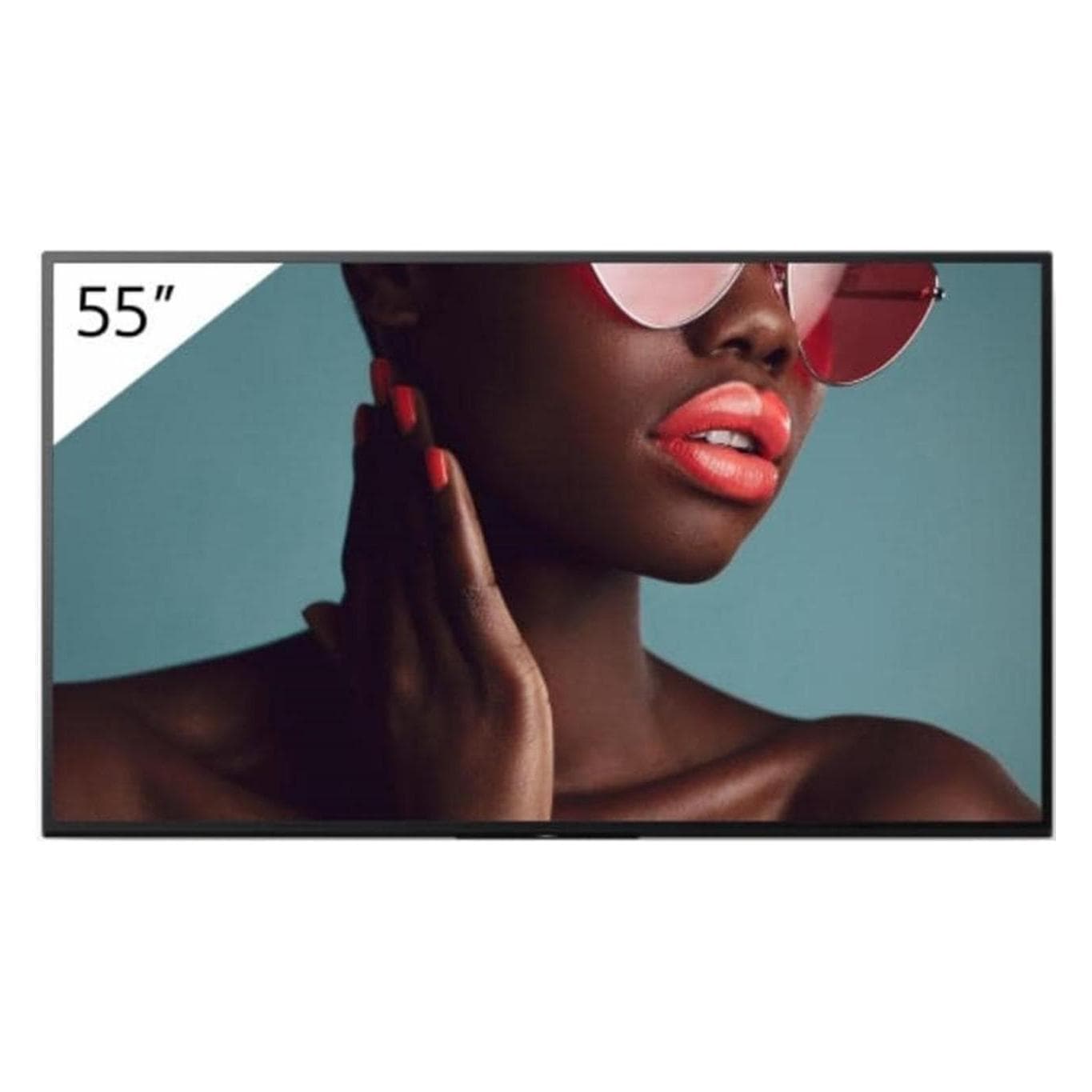 Sony 55" Pro BRAVIA LCD 700nit Haze (3840 x 2160 pixels, 55"), Affichage dynamique, Noir