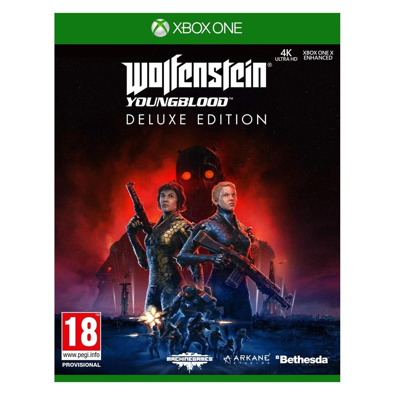 Bethesda, Wolfenstein Youngblood - Édition Deluxe Premium Anglais, Chinois simplifié, Coréen