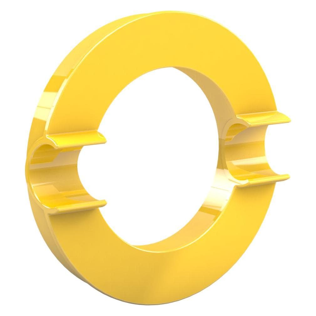 Magni, Aimant, Mega Magnet CIRCLE XL (80 mm, y compris support pour poser des objets) jaune (1x)