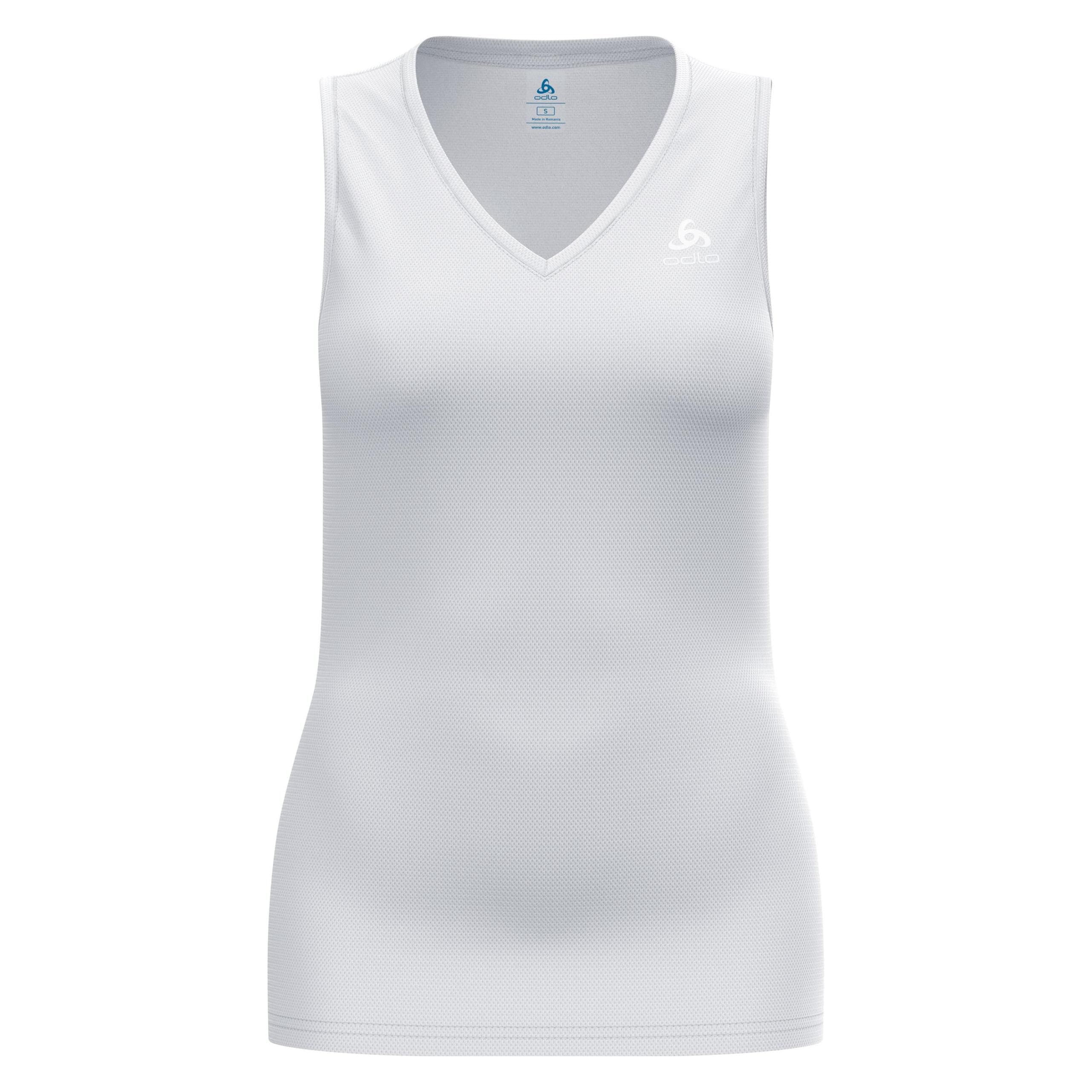 Odlo, Femmes, T-shirt fonctionnel, Active F-Dry Light (M), Blanc, M