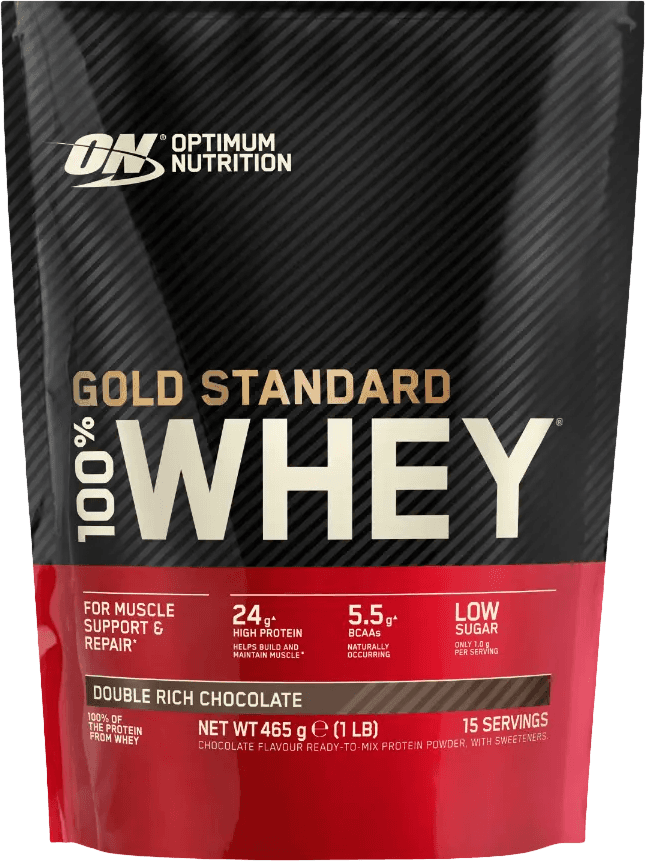 Optimum Nutrition 100% Whey Gold Standard 450-465 g double chocolat