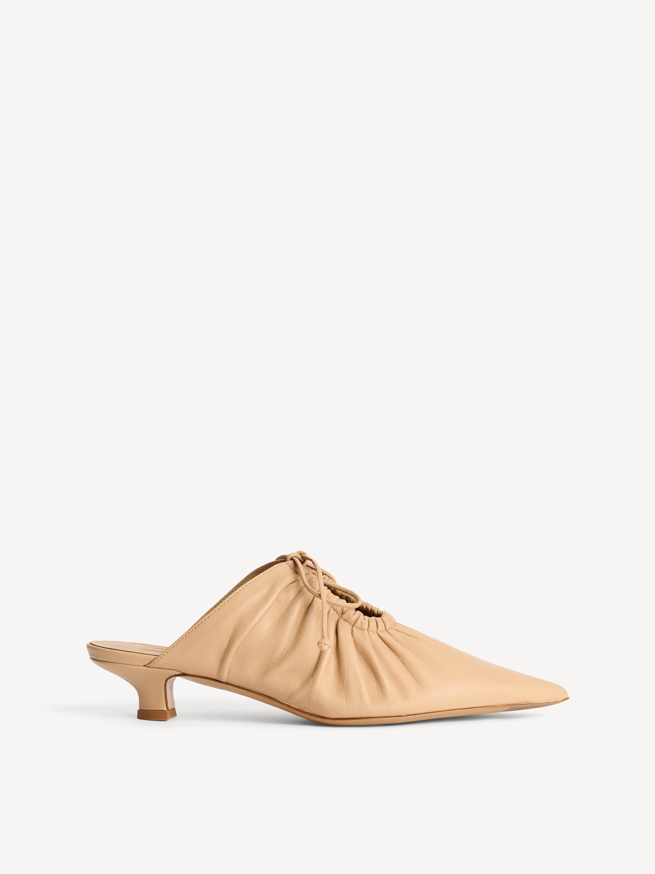 Mules en cuir Masey
